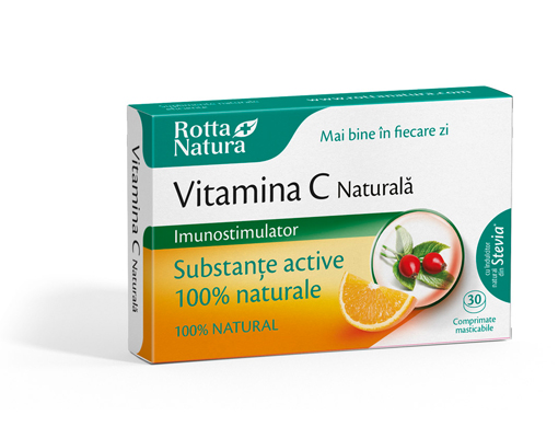 Vitamina C naturala masticabila